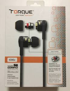 TORQUE イヤフォン t096z ☆未使用品・送料無料