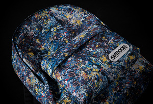  free shipping new goods unopened BACKPACK Jackson Pollock Studio made by Outdoor Products Sync backpack BE@RBRICK MEDICOM TOY