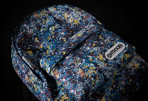 送料無料 新品 未開封 BACKPACK Jackson Pollock Studio made by Outdoor Products Sync バックパック BE@RBRICK MEDICOM TOY