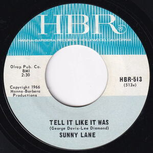 Sunny Lane - Tell It Like It Was / Trollin' Female Soul Aaron Neville