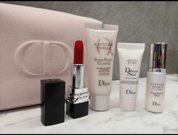 【高級プレゼント】【Dior】 ディオール カプチュール トータル ミニコスメ 5点セット　【新品】