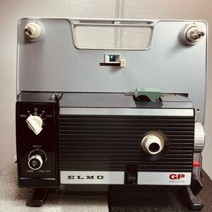 ELMO GP　DELUXE　8㎜PROJECTOR　映写機　ジャンク品　通電確認済み　USED品　 １円スタート