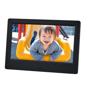 7 -inch digital photo frame (1024*600) black green house GH-DF7T-BK/6697/ free shipping 