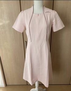 * new goods Menard (FANCEL)M size Esthe salon uniform tunic uniform * pink nurse clothes short sleeves One-piece 