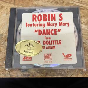 シ● HIPHOP,R&B ROBIN S - DANCE INST,シングル,PROMO盤,HYPE STICKERコレクターズアイテム CD 中古品