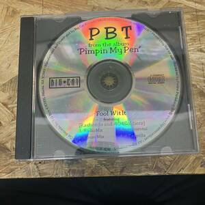 奥棚◎ HIPHOP,R&B PBT FROM THE ALBUM PIMPIN MY PEN - FOOL WIT IT シングル! CD 中古品