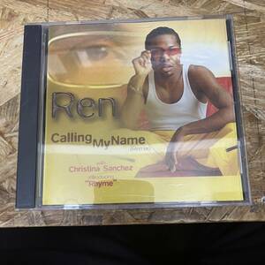 シ● HIPHOP,R&B REN - CALLING MY NAME (REMIX) INST,シングル CD 中古品