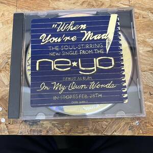 シ● HIPHOP,R&B NE-YO - WHEN YOU'RE MAD INST,シングル,HYPE STICKERコレクターズアイテム CD 中古品