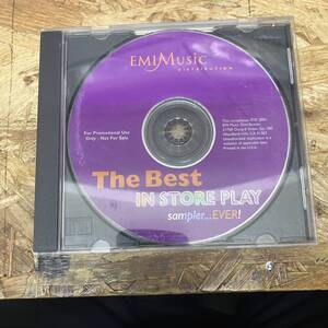 奥棚◎ HIPHOP,R&B EMI MUSIC DISTRIBUTION - THE BEST IN STORE PLAY SAMPLER...EVER! INDIE! CD 中古品