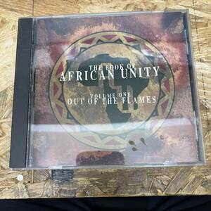 シ● HIPHOP,R&B THE BOOK OF AFRICAN UNITY - VOLUME ONE OUT OF THE FLAMES アルバム,INDIE CD 中古品