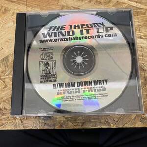 シ● HIPHOP,R&B THE THEORY - WIND IT UP/LOW DOWN DIRTY INST,シングル! CD 中古品