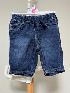 GAP デニム　ジーンズ　ハーフパンツ　半ズボン　95センチ　美品　ほぼ未使用