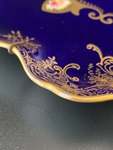 【スーパーレア！英国直輸入品！】美品！エインズレイ　アンティーク　皿　プレート　絵皿　1880年～1890年代製　130年越え　24.4センチ_画像5