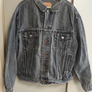 90s Levi's 70503 ブラックデニムジャケット XL 