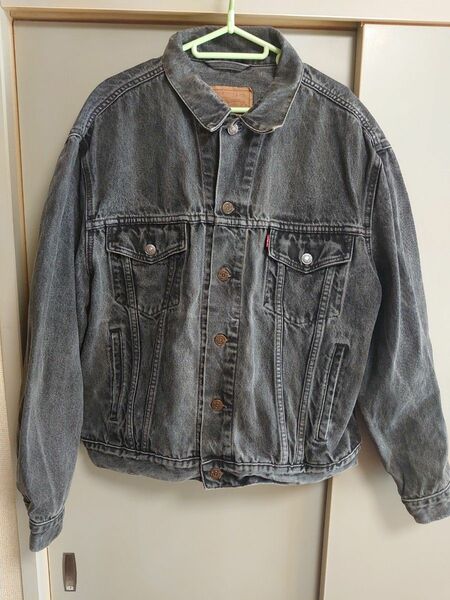 90s Levi's 70503 ブラックデニムジャケット XL 