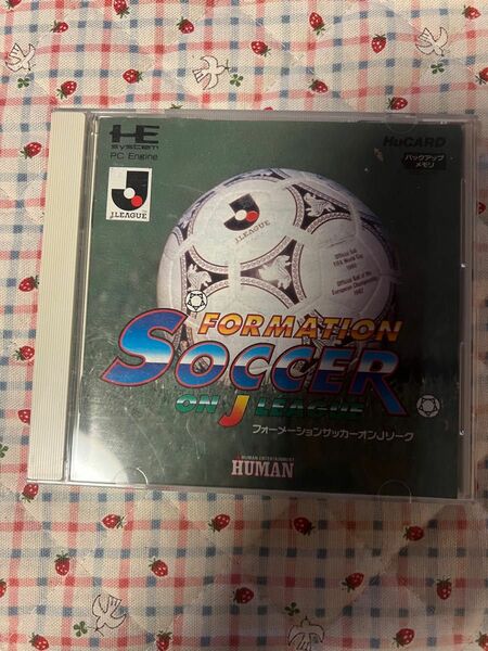 PCエンジン用ソフト スーパーフォーメーションサッカーオンJリーグ