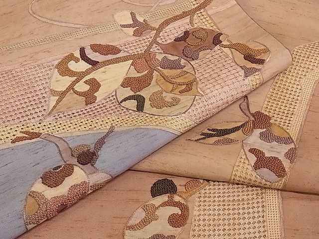 相良刺繍に絞り袋帯未使用 esnbilbao.org