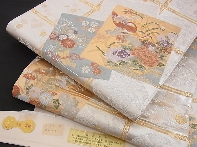 通常販売 本金箔 珠宝千煌文の袋帯 着物 レディース | bca.edu.gr