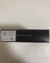 【新品未使用品、箱入り】 BURBERRY バーバリー ニットトランクス 伸縮 ストレッチ グレー チェック サイズM_画像4