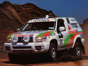  Nismo poster 2000 year mongoru Rally Nissan Terrano unused 