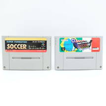 スーパーフォーメーションサッカー/94ワールドカップファイナルデータ/スーパーファミコン ソフト/動作未確認/セット/10300_画像1