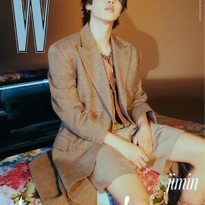 *新品未開封* W KOREA ジミン表紙 雑誌(和訳コピー付き) D