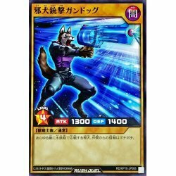 ☆中古☆遊戯王ラッシュデュエル　邪犬銃撃ガンドッグ　RD/KP10・ノーマル・1枚