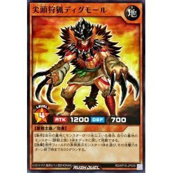 ☆中古☆遊戯王ラッシュデュエル　尖頭狩猟ディグモール　RD/KP10・ノーマル・1枚