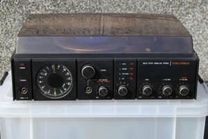 昭和の名機　オーディオ　コロンビア　レコード　ステレオセット　Solid State Modular Stereo　G-10　440x165x330ミリ