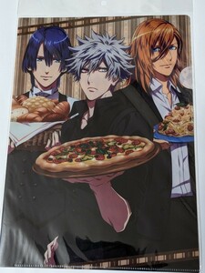 うたの☆プリンスさまっ♪マジLOVEレボリューションズ　クリアファイル　真斗＆レン＆蘭丸　ST☆RISH QUARTET NIGHT 　カフェ店員風