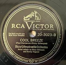 DIZZY GILLESPIE AND HIS ORCH. RCA VICTOR Manteca/ Cool Breeze_画像3