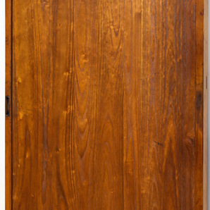 古福庵【F7801 1枚 幅996ミリ 桐の杢目が浮かぶ風情のある幅広板戸】和 アンティークの画像7