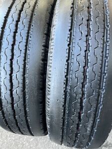 ブリヂストン DURAVIS R205　195/70R15.5 109/107L TL 小型トラック・バス用タイヤ　　2013年製　　２本セット