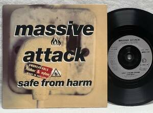 7インチ Massive Attack / Safe From Harm☆UK盤