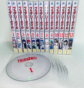 FAIRY TAIL 3rd Season DVD 13巻　全巻セット