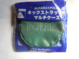  Subaru SUBARU × POLeR neck strap attaching multi case not for sale 