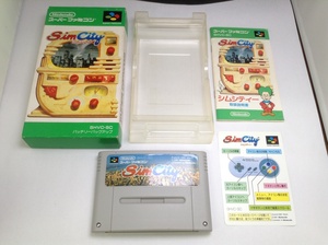 中古AB★シムシティー★スーパーファミコンソフト