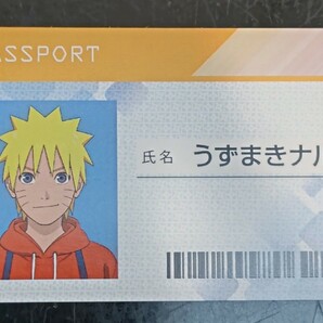 NARUTO BORUTO ポップアップショップ マルイ 抽選会 IDカード風ミニカード うずまきナルト テーマパークの画像1