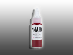 刺青・タトゥー【DYNAMIC】インク(30ml)ワイン　レッド