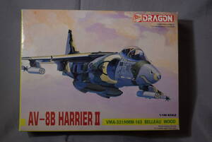 ■絶版1/144　ドラゴン(ハセガワ)4520 AV-8BハリアーHARRIERⅡ VMA-331/HMM-163 BELLAW WOOD【検】アメリカ海兵隊USMC