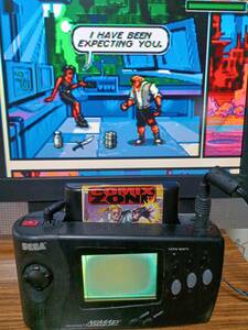  junk SEGA GENESIS NOMAD modified ending body (no- mud body only )