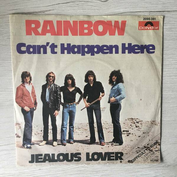 RAINBOW CAN'T HAPPEN HERE ドイツ盤