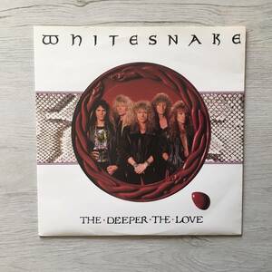 WHITESNAKE THE DEEPER THE LOVE UK盤