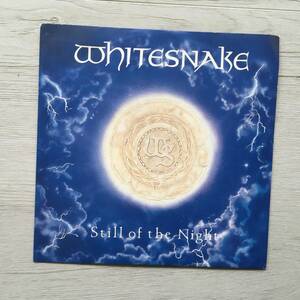 WHITESNAKE STILL OF THE NIGHT PROMO スペイン盤