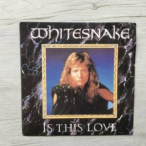 WHITESNAKE IS THIS LOVE スペイン盤