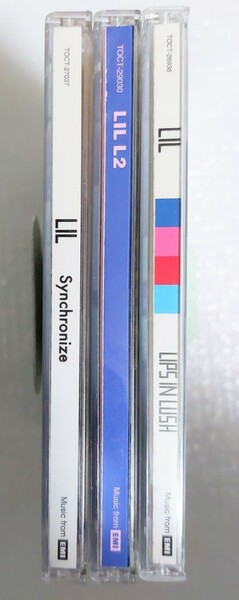 匿名配送 送料無料 LIL CD アルバム 3枚セット