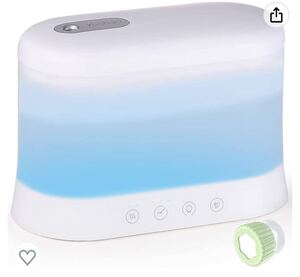 Yoobao 卓上 加湿器 アロマディフューザー 静音 空焚き防止 除菌 次亜塩素酸対応 花粉症予防