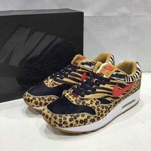 【NIKE ナイキ】AQ0928-70 AIR MAX 1 DLX ANIMALPACK エアマックス1デラックス アニマルパック 28cm マルチカラー ハラコ アトモス 2303oki