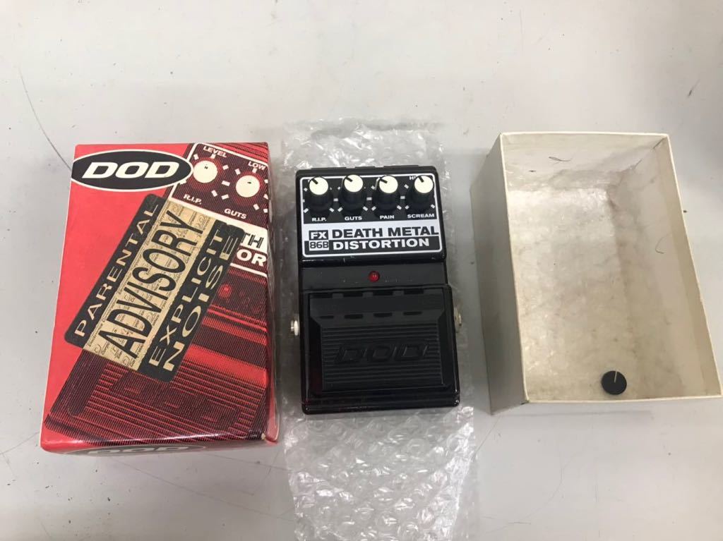 海外並行輸入正規品 【通電確認済】DOD ディストーション コンパクト