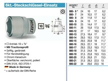 ハゼット 880-6 HAZET 3/8 ソケット 6mm_画像2